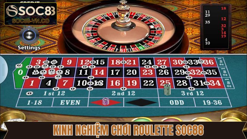 Roulette SOC88 - Trải Nghiệm Sòng Bài Đẳng Cấp Hàng Đầu 4 Kinh nghiệm hốt bạc khi tham gia Roulette