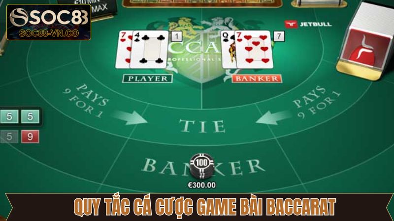 Nguyên tắc quan trọng khi đặt cược tại Baccarat